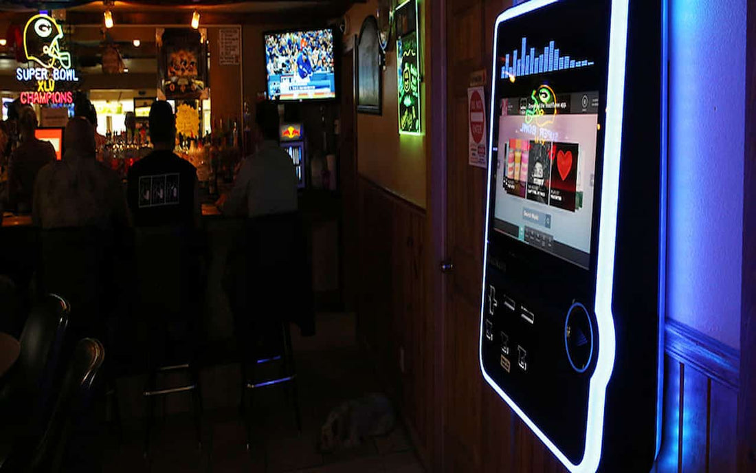 jukebox in a bar
