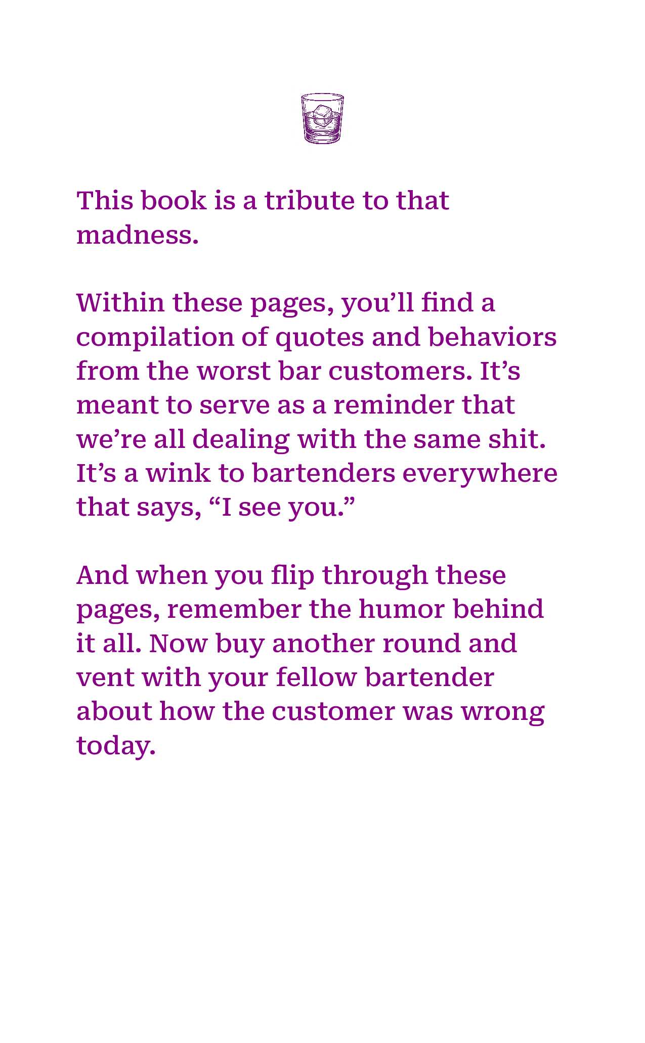 The Customer's Wrong