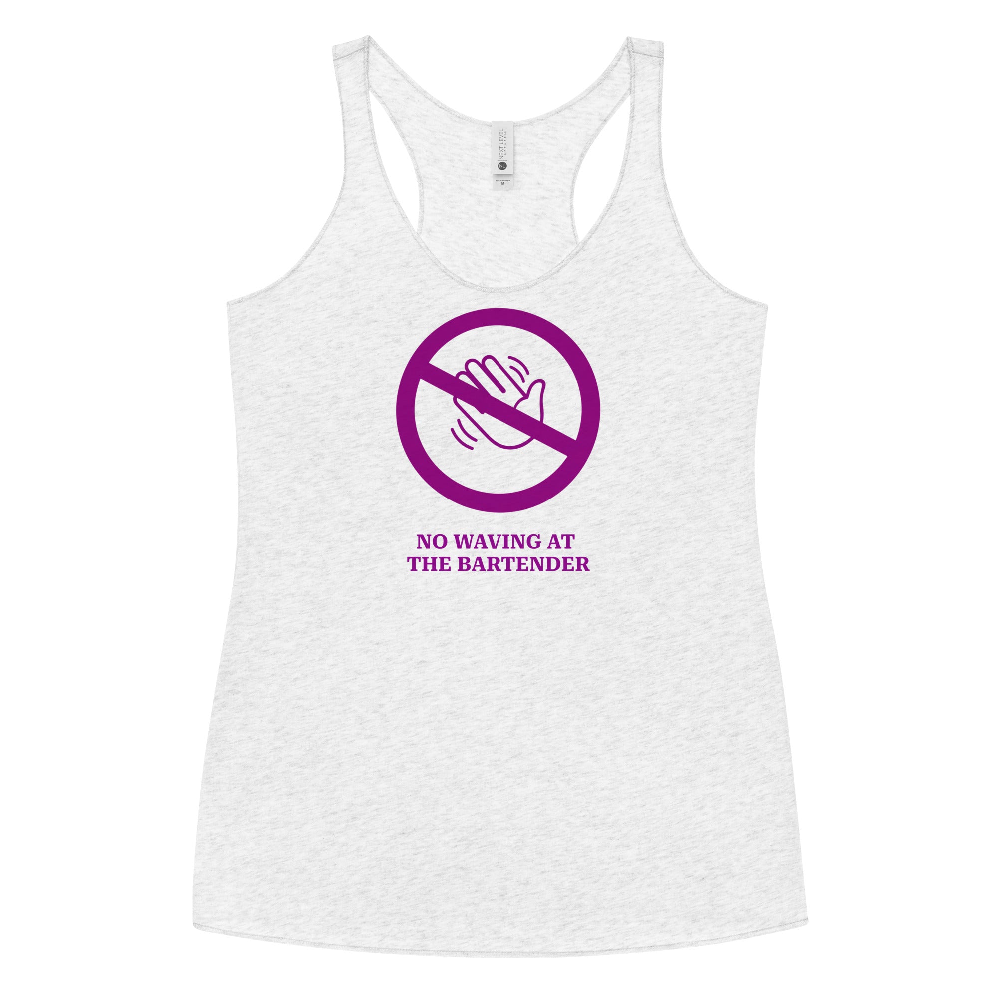 Do Not Wave Women's Racerback Tank