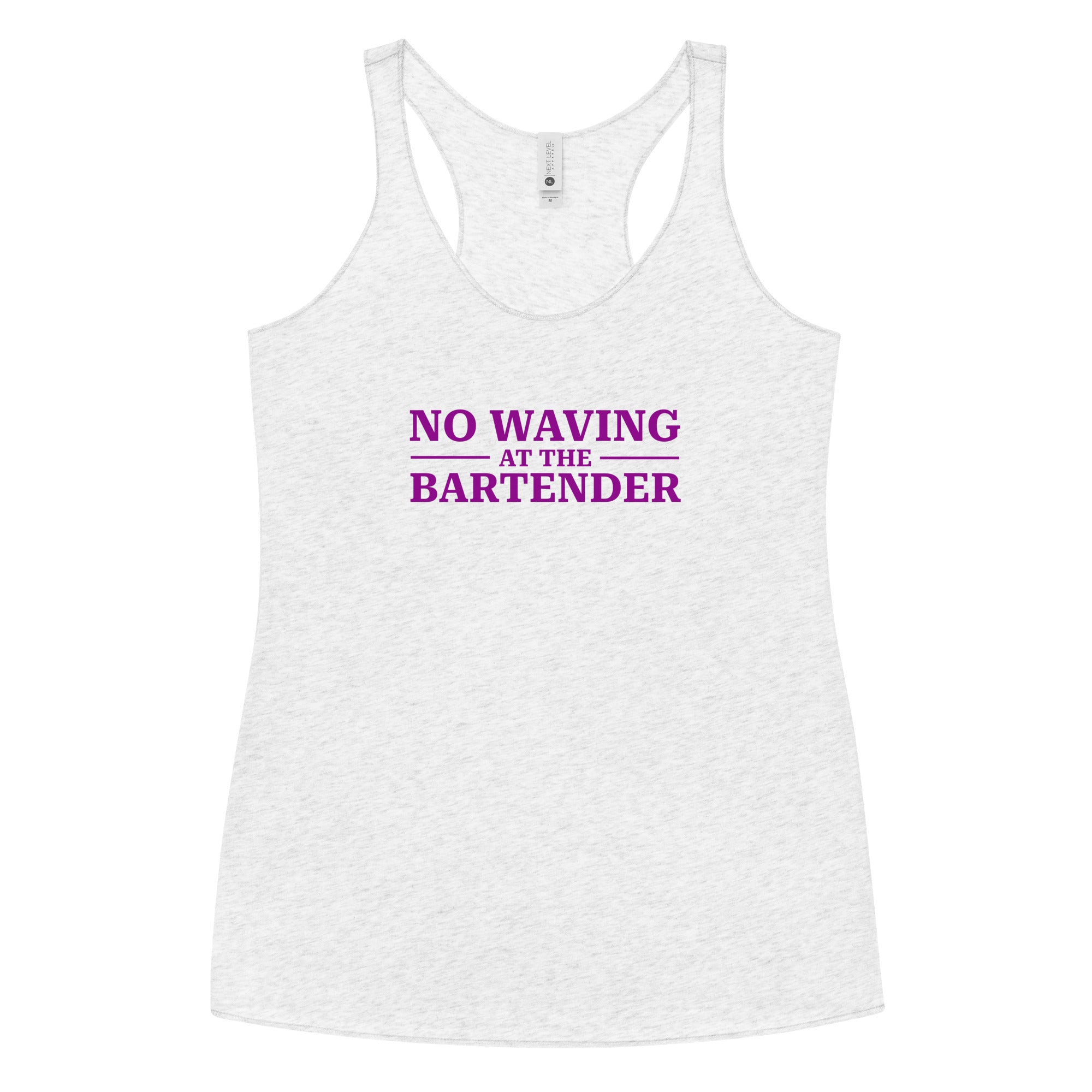 No Waving Women's Racerback Tank